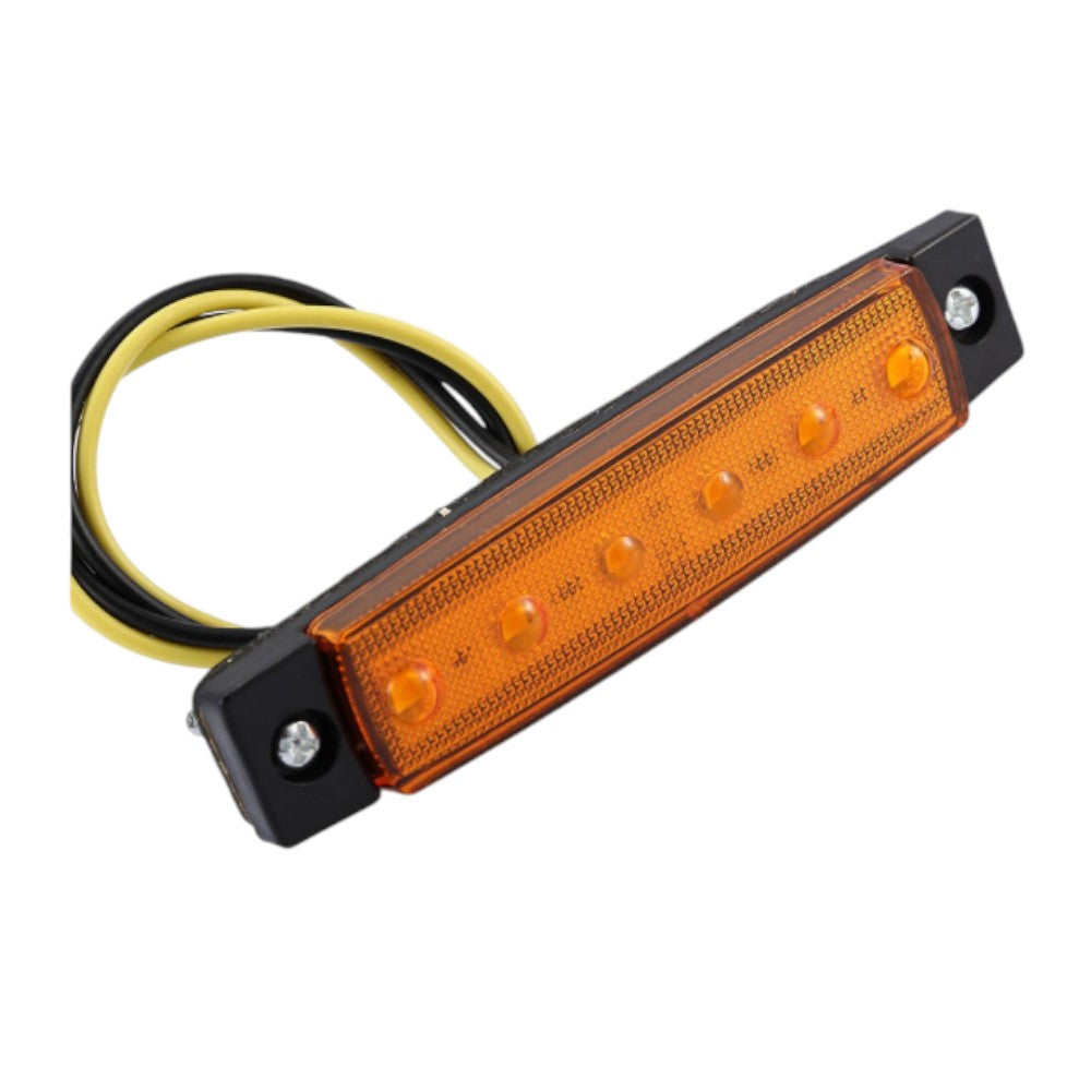 10PCS LED Side Marker Lights – Amber – To Fit Trailers, Trucks, ATVs, RVs 1