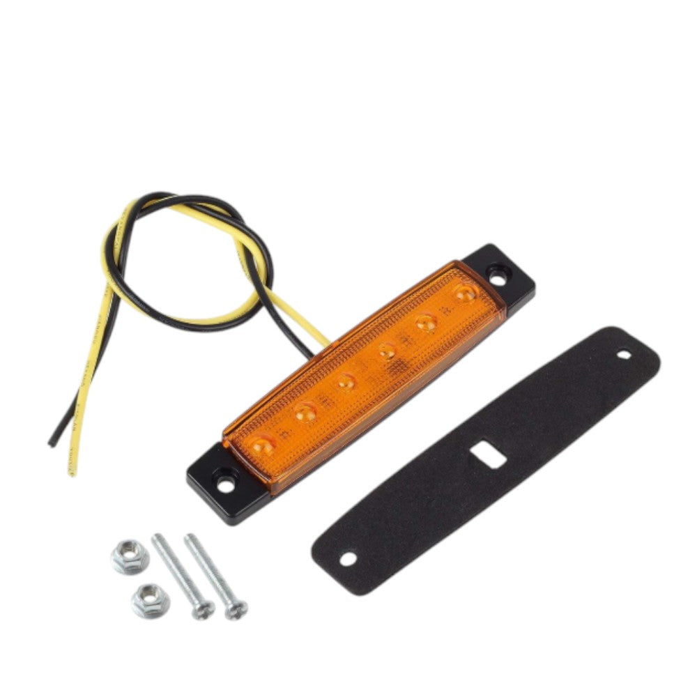 10PCS LED Side Marker Lights – Amber – To Fit Trailers, Trucks, ATVs, RVs 4