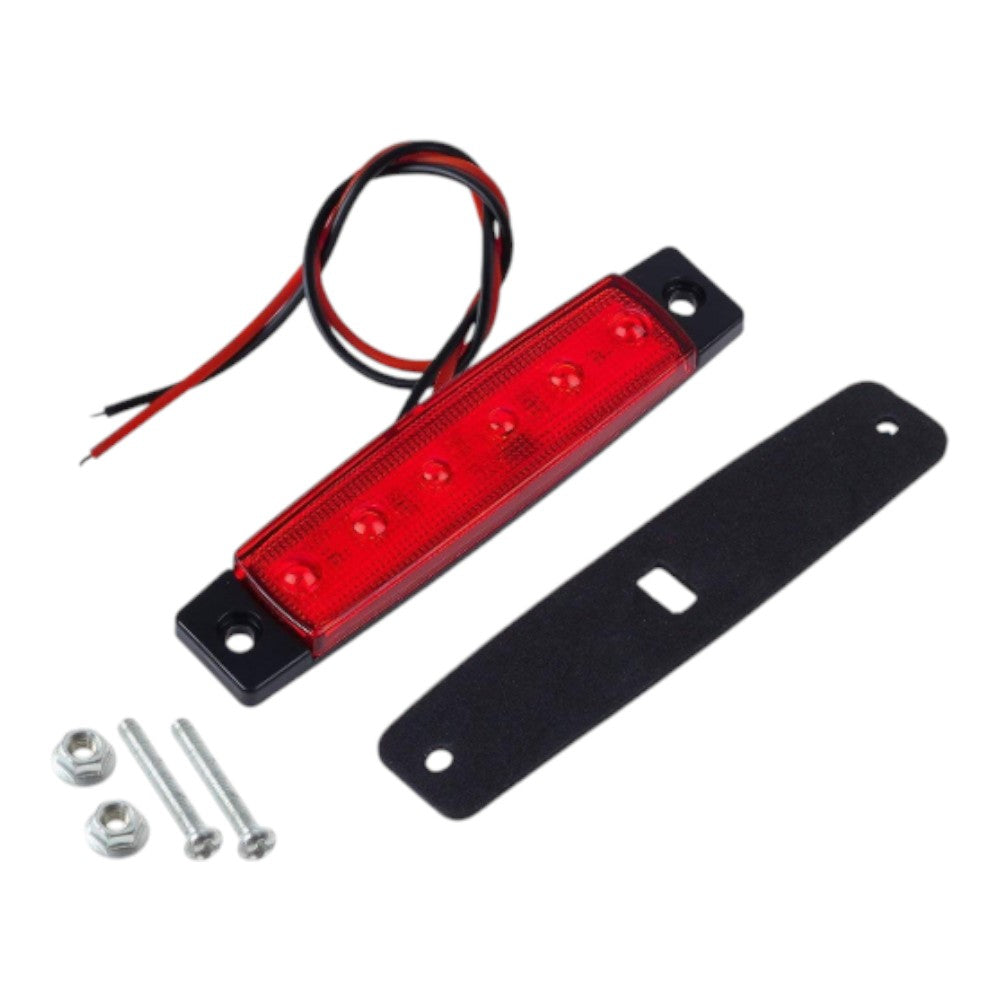 10PCS LED Side Marker Lights – Red – To Fit Trailers, Trucks, ATVs, RVs 6
