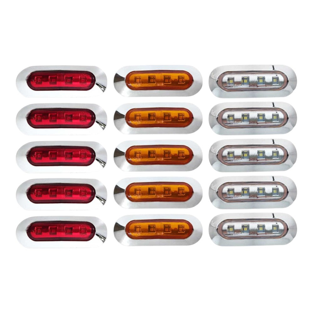 10 PCS Trailer Lights - Truck Lights - Side Marker Lights - Multi Colors
