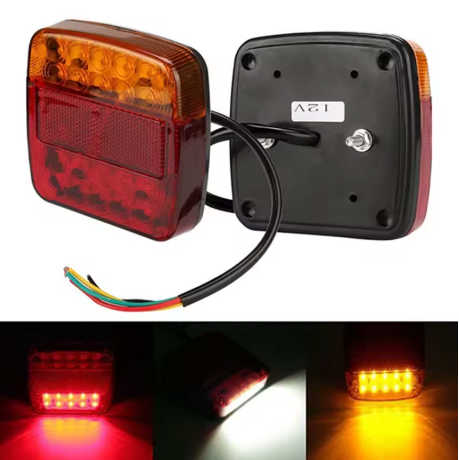 12V Trailer Lights - LED Truck Lights with Number Plate Light 3