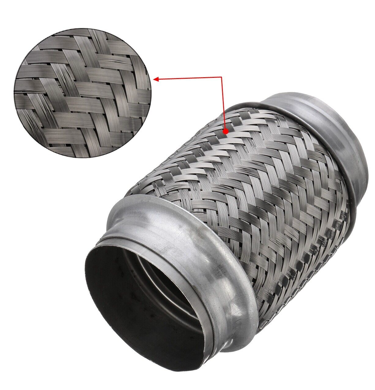 Exhaust Flexi Joint – 2" × 6",2.5" × 6",3" × 6"