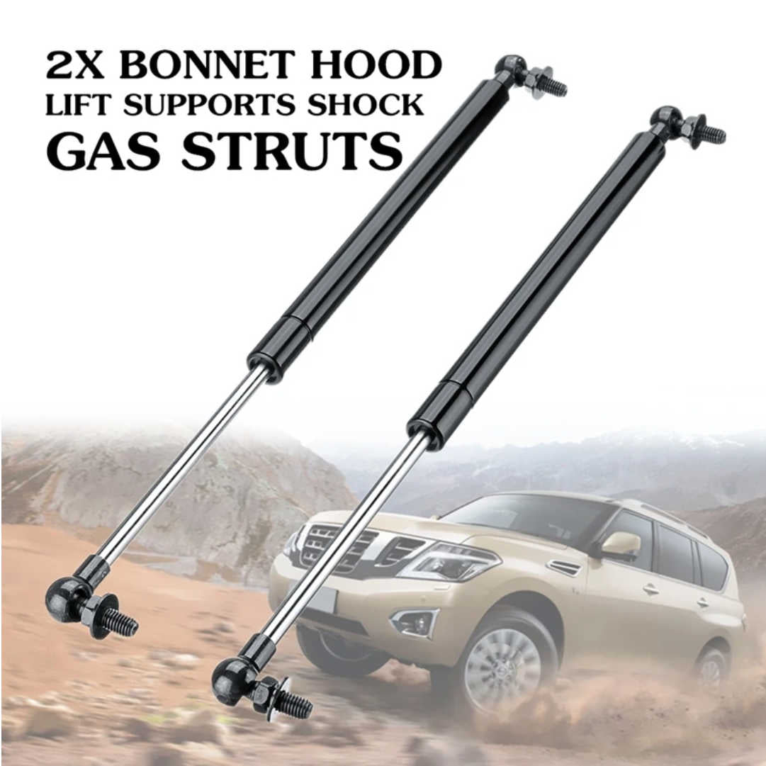 Bonnet Gas Struts To Fit Nissan Patrol Y61 Y62 GU GR (1997 Onwards) 5