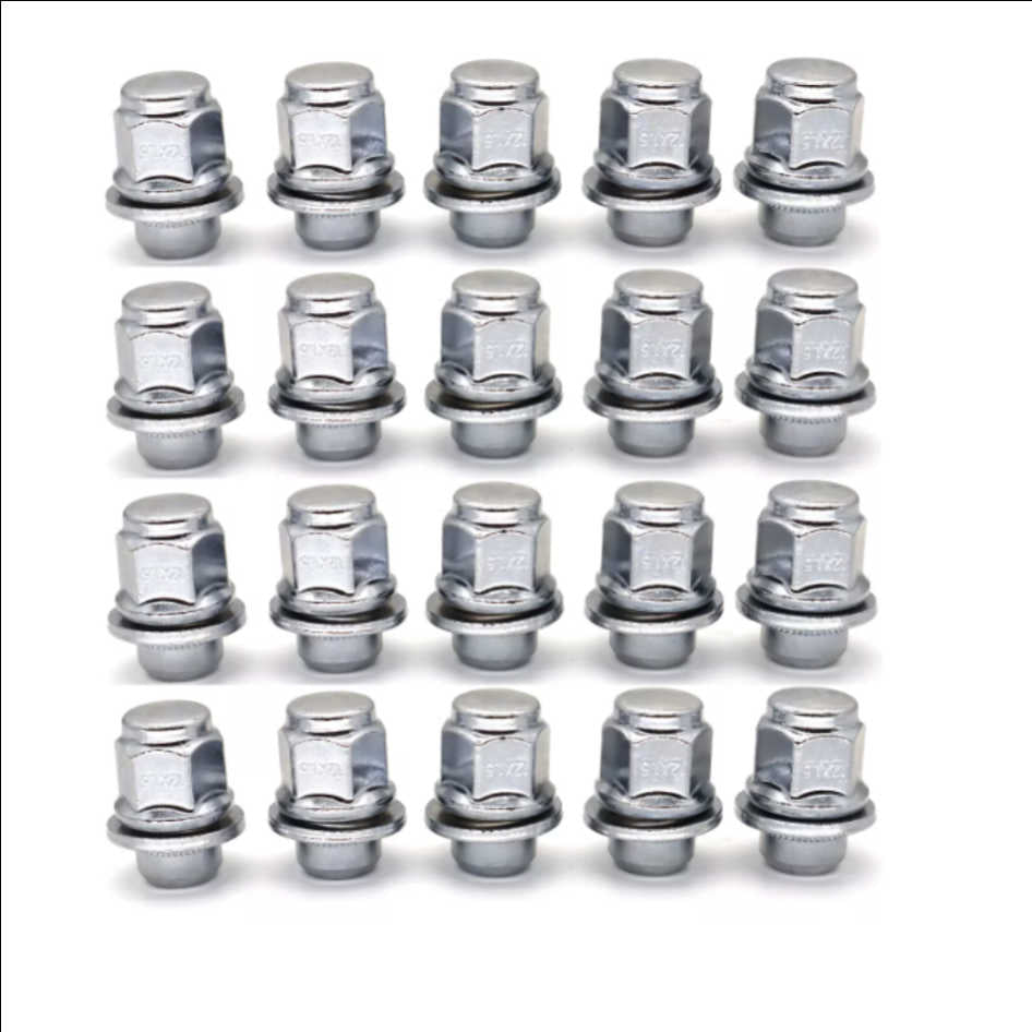 M12 x 1.5 Chrome Wheel Nuts To Fit Toyota, Lexus, Mitsubishi 1