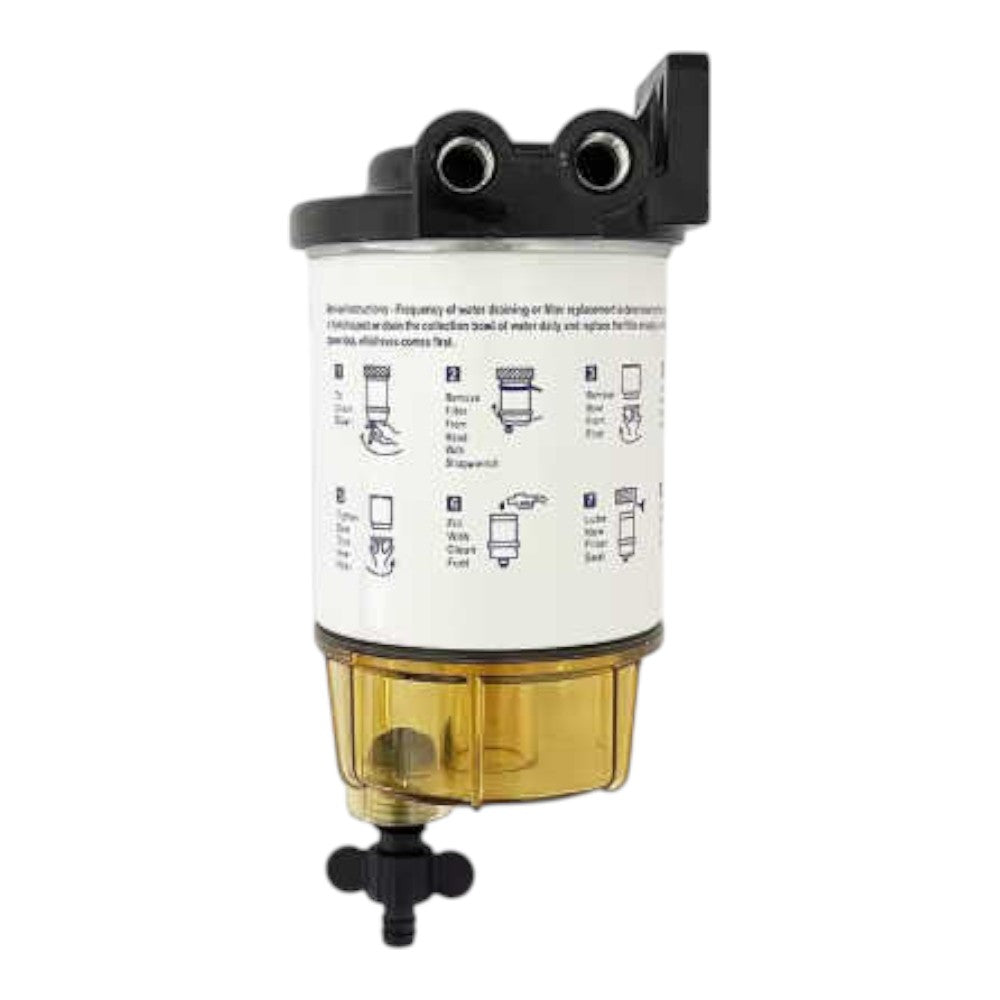 S3213 Fuel Water Separator Filter Assembly – Fits Mercury, Quicksilver, Yamaha Outboards (10 Micron) 4