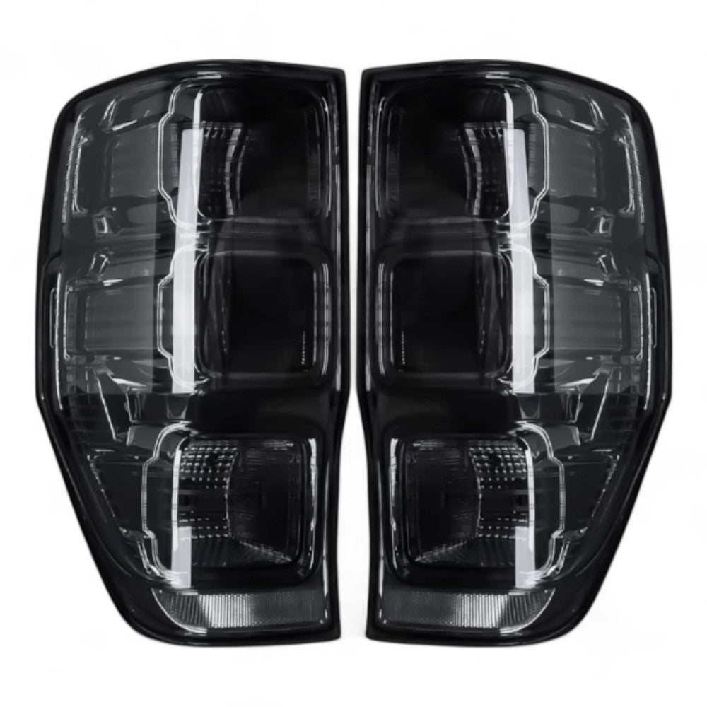 Smoked tail light pair for Ford Ranger PX MK1 / MK2