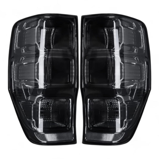 Smoked tail light pair for Ford Ranger PX MK1 / MK2