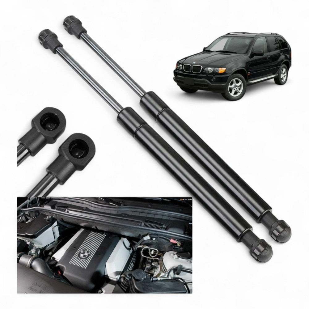 Bonnet Gas Struts for BMW X5 E53 2000–2006 (Pair) - Partzo