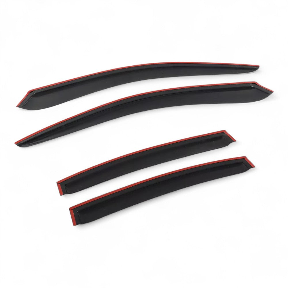 To Fit Holden Commodore VT VY VX VZ Window Visors 4-Piece Set for 1997–2007 Sedan Models - Partzo