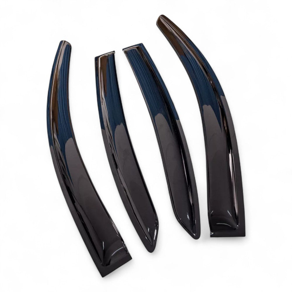 To Fit Holden Commodore Sedan Window Visors 2006–2018 – 4-Piece Weather Shield Set - Partzo