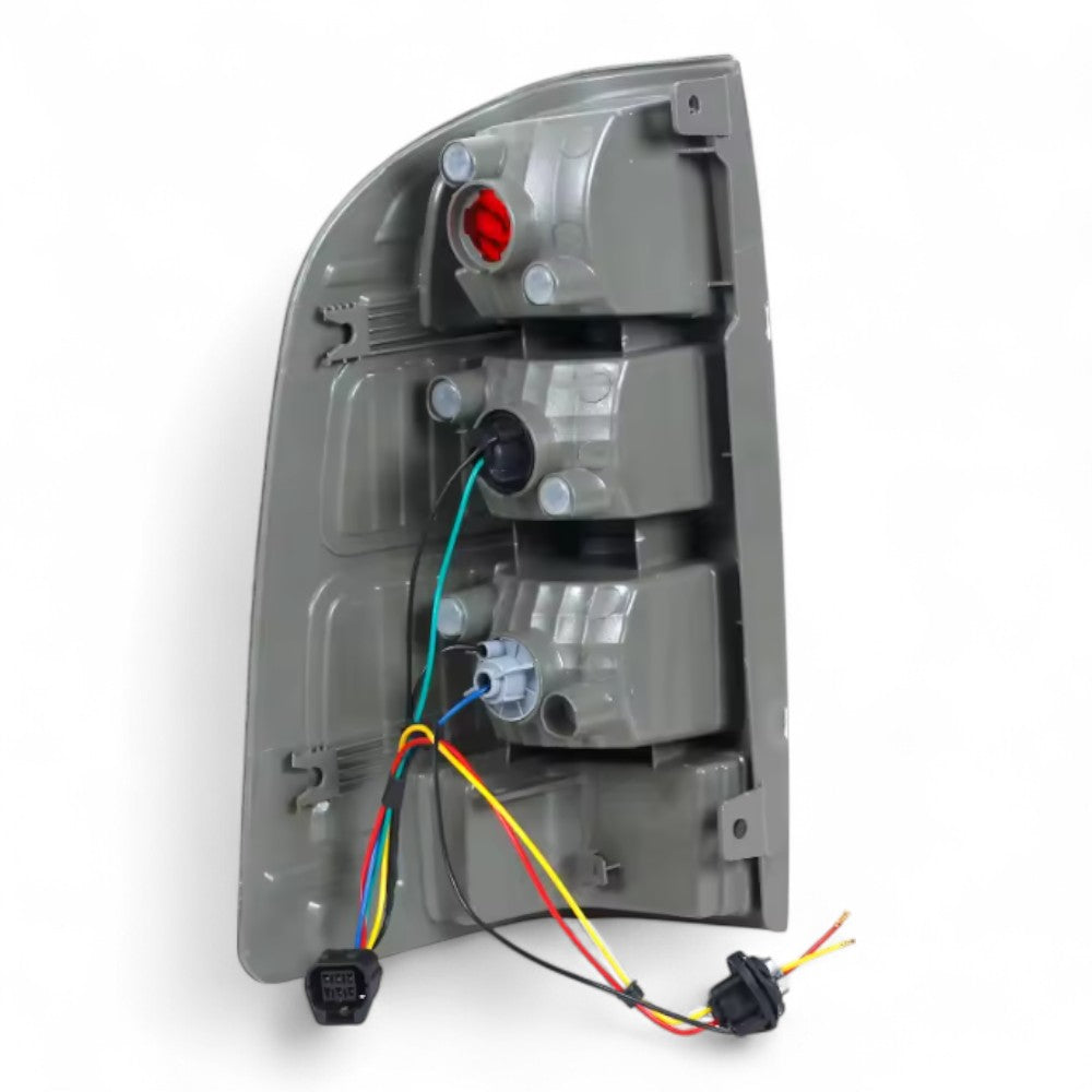 Tail Light Pair for Ford Ranger PK 2008–2011 | LH + RH Rear Assemblies | With Wiring Looms - Partzo