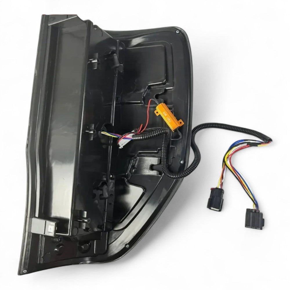 To Fit Ford Ranger Tail Light – Smoked LED Type – Complete Set with Bulbs – 2011 to 2021 - Partzo
