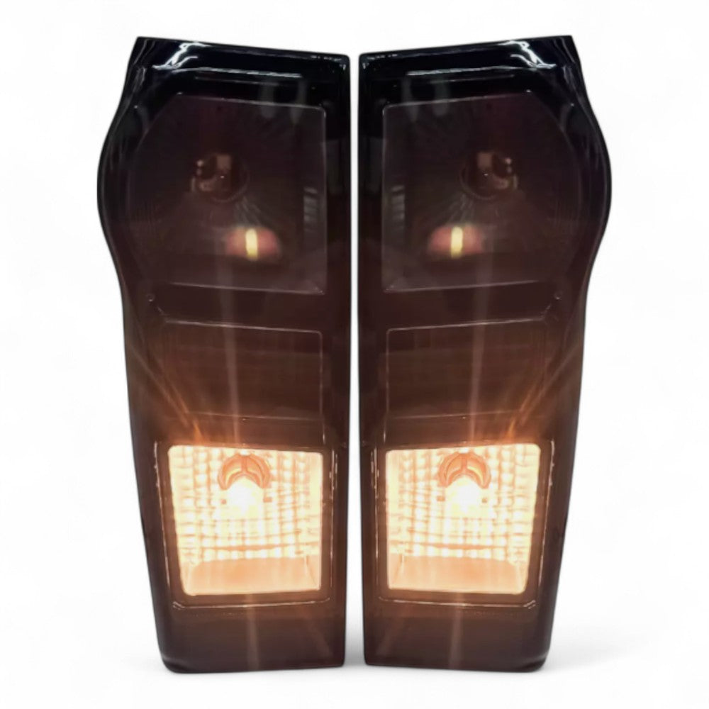 To Fit Isuzu D-MAX Tail Light 2012–2019 - Smoked Tail Light Pair - Partzo