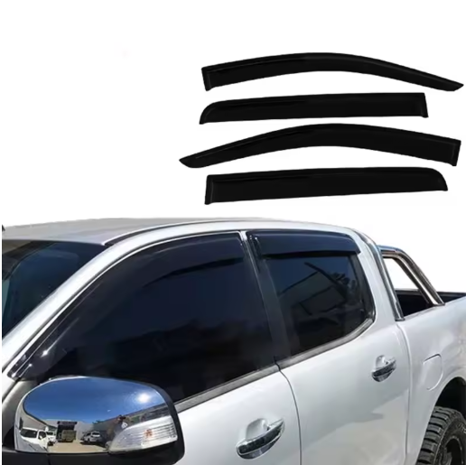 To Fit Mazda BT-50 BT50 2012–2019 Window Visors / Monsoon / Weather Shield
