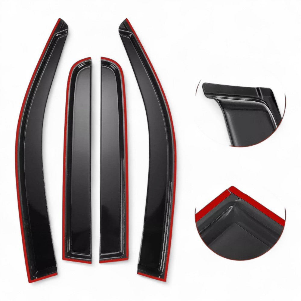 To Fit Holden Colorado 2012–2024 Window Visors / Monsoon / Weather Shield