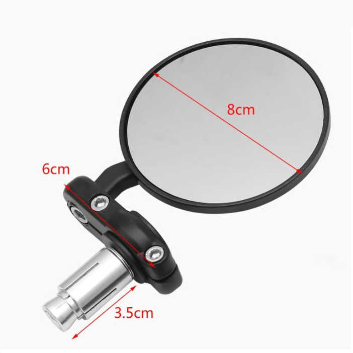 Motorcycle Bar End Mirrors