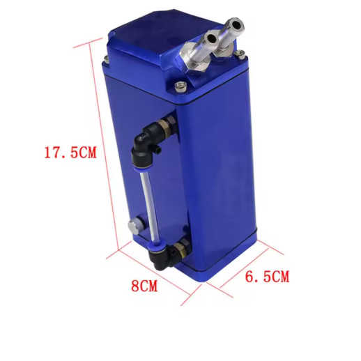 Universal Aluminum Alloy Oil Catch Can Tank – 750ml