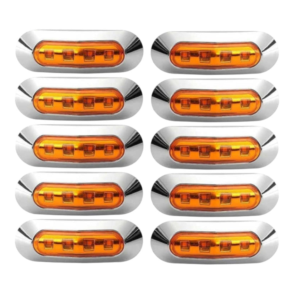 10 PCS Trailer Lights - Truck Lights - Side Marker Lights - Multi Colors