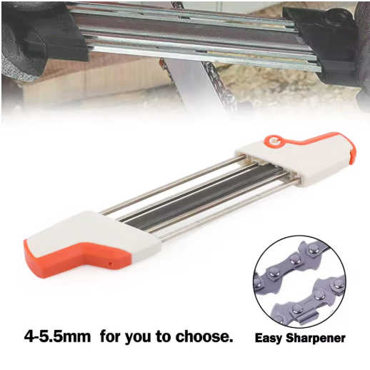 2-in-1 Chainsaw Sharpener – Fits STIHL 3/8''P – 4.0mm / 4.8mm / 5.2mm / 5.5mm