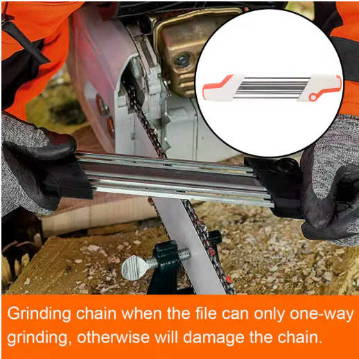 2-in-1 Chainsaw Sharpener – Fits STIHL 3/8''P – 4.0mm / 4.8mm / 5.2mm / 5.5mm