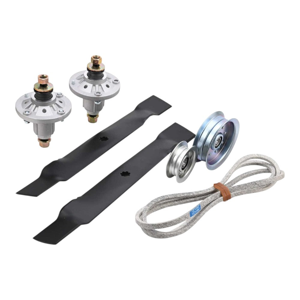 42" Deck Rebuild Kit for John Deere Lawn Mowers | Blades Spindles Belt Pulleys GX22151 GX20072