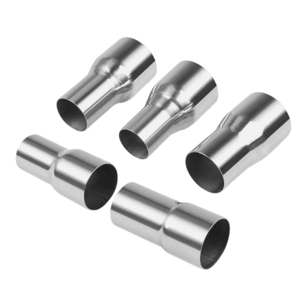 Stainless Steel Exhaust Reducer – Available in 2" to 2.5", 2" to 3", 2.25" to 2.5", 2.5" to 3", and 2.25" to 3"