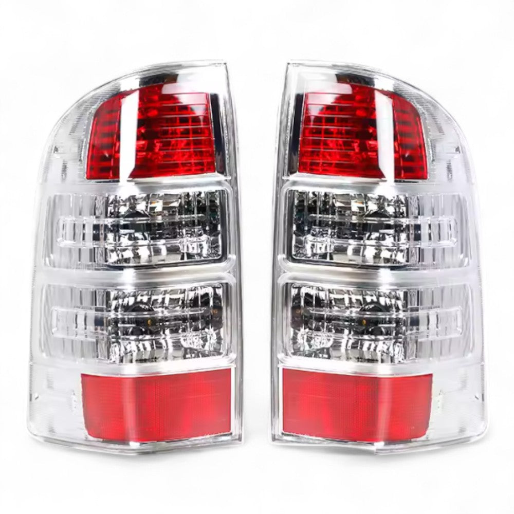 Tail Light Pair for Ford Ranger PK 2008–2011 | LH + RH Rear Assemblies | With Wiring Looms