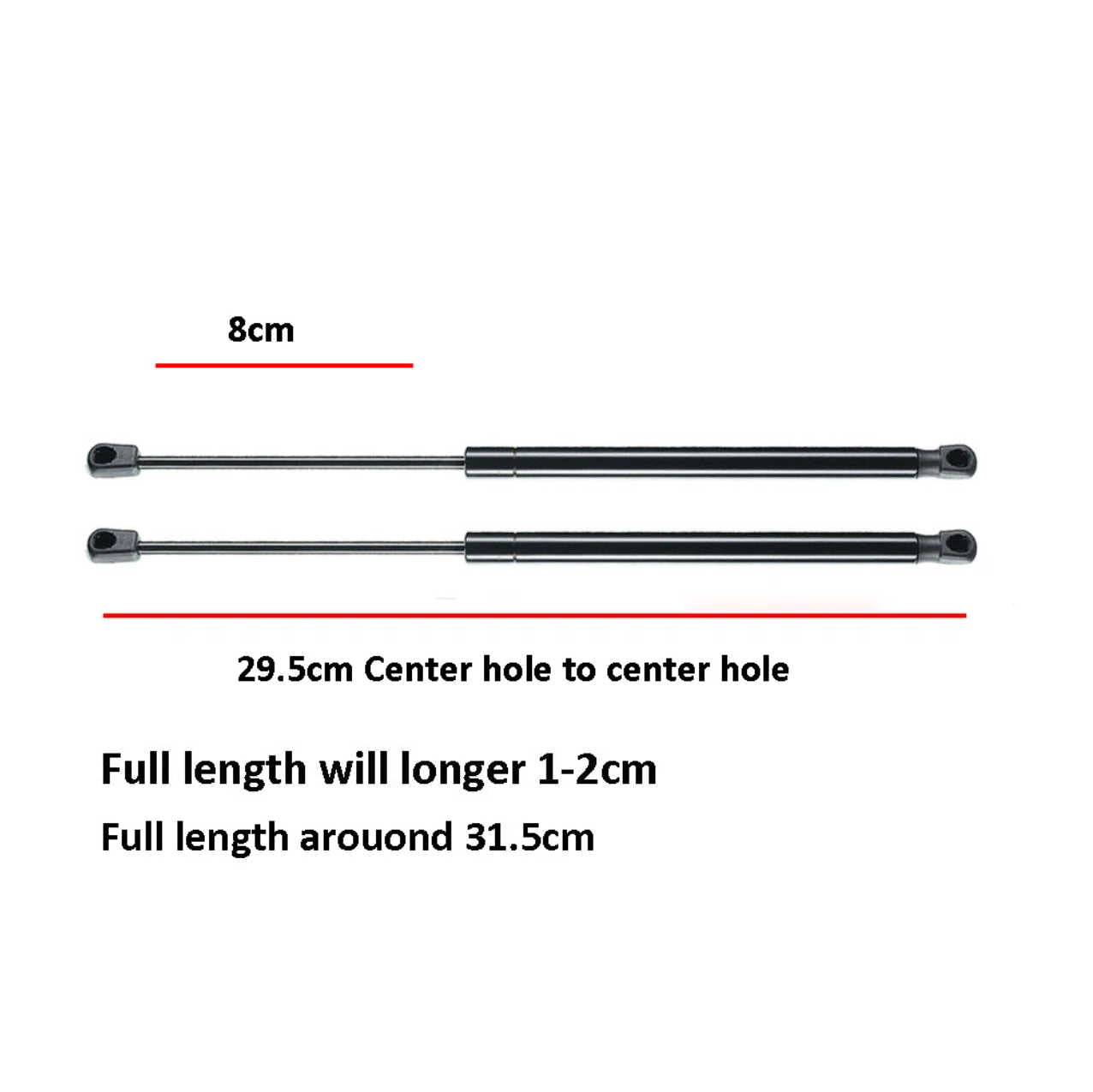 Tailgate Gas Struts To Fit BMW E36 3 Series (318i, 323i, 323is, 325i, 325is, M3) 1991–1998 3