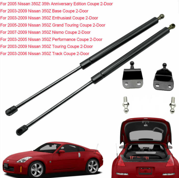Tailgate Gas Struts To Fit Nissan 350Z (2003–2009) 3