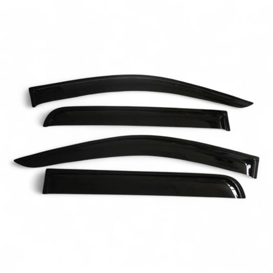 To Fit Nissan Navara NP300 2015–2025 Window Visors / Monsoon / Weather Shield