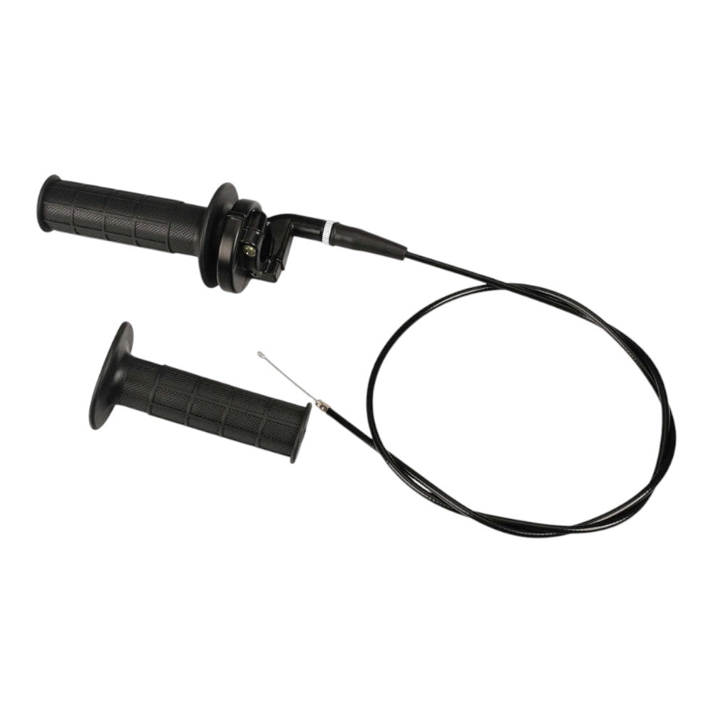 Twist Throttle Grips with Cable – Fits Pit Dirt Bikes, ATVs, and Quad Bikes – 22mm (7/8") Handlebars