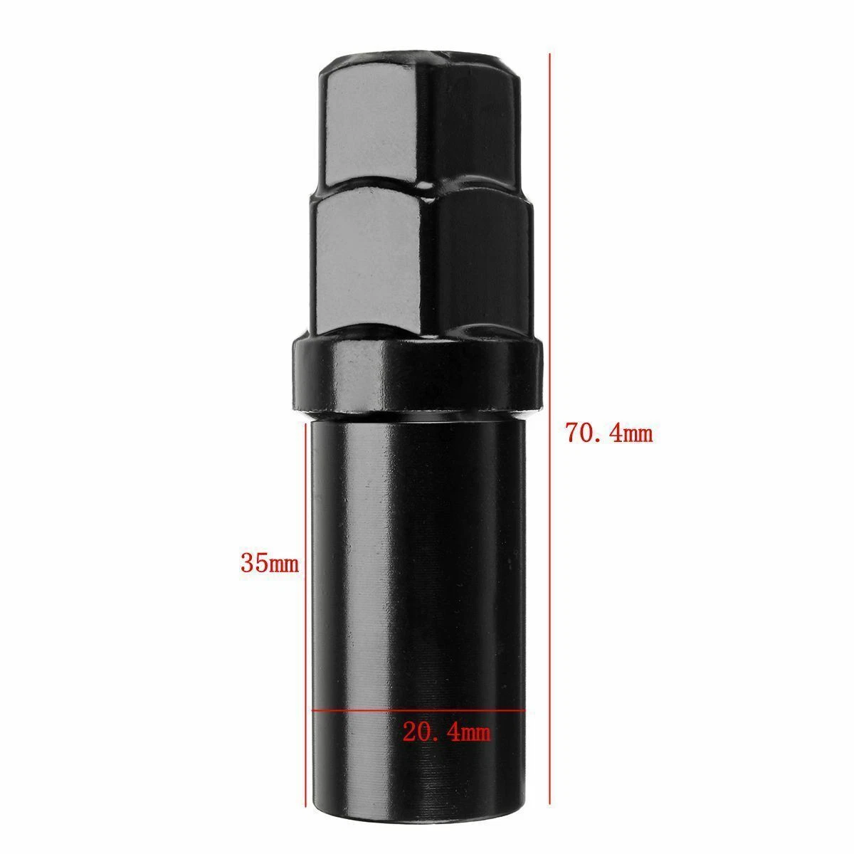 7 Spline Wheel Nut Socket Removal Tool | Tuner Lug Nut Key Locking Wheel Nut Socket