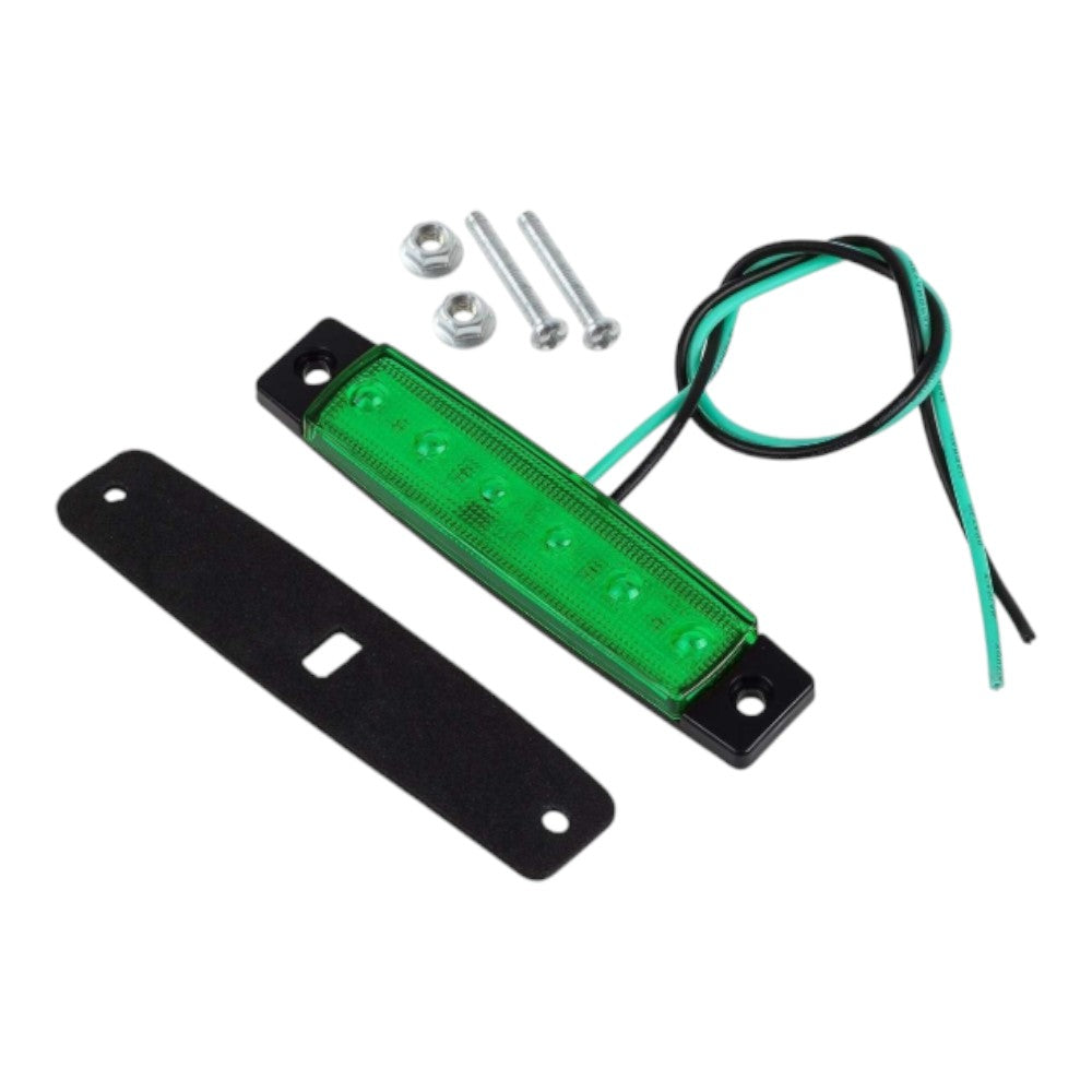 10PCS LED Side Marker Lights – Green – To Fit Trailers, Trucks, ATVs, RVs 3
