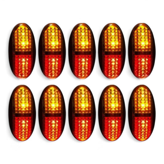 10PCS LED Side Marker Lights – To Fit Trucks, Trailers, Caravans 