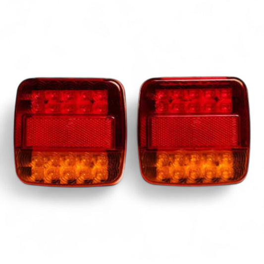 12V Trailer Lights - LED Truck Lights with Number Plate Light