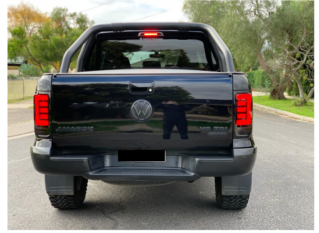 To Fit Pair Volkswagen Amarok LED Tail Light Set (Smoked) 2008–2022 – Complete LED Setup - Partzo