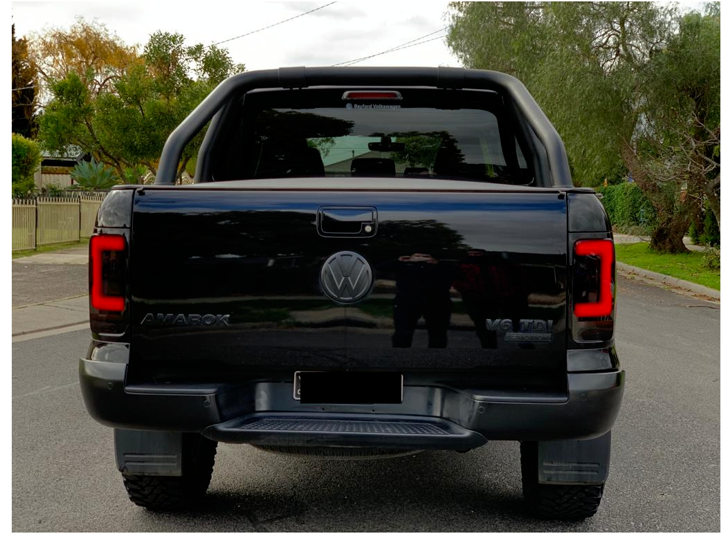 To Fit Pair Volkswagen Amarok LED Tail Light Set (Smoked) 2008–2022 – Complete LED Setup - Partzo