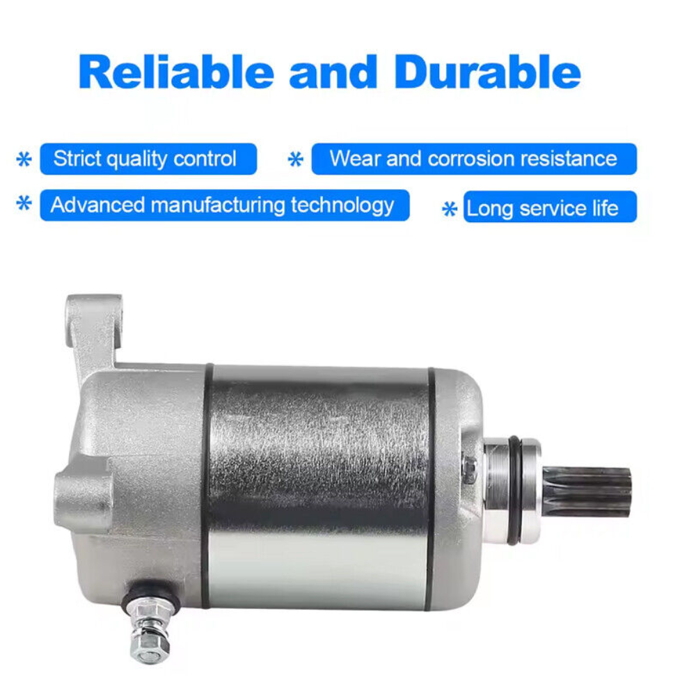 Starter Motor – To Fit Polaris Sportsman 500, Ranger 500, Magnum, Scrambler, Trail Boss & More – Replaces 3084981 / 3090188