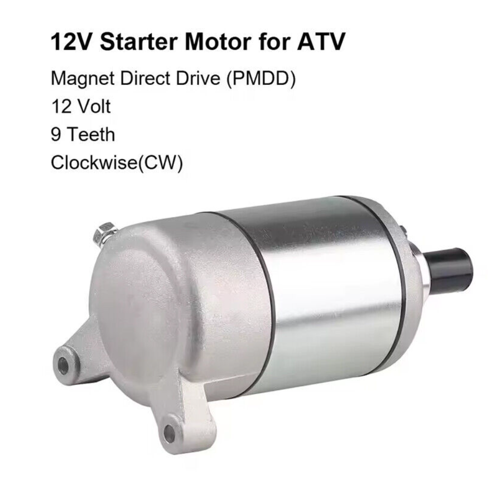 Starter Motor – To Fit Polaris Sportsman 500, Ranger 500, Magnum, Scrambler, Trail Boss & More – Replaces 3084981 / 3090188