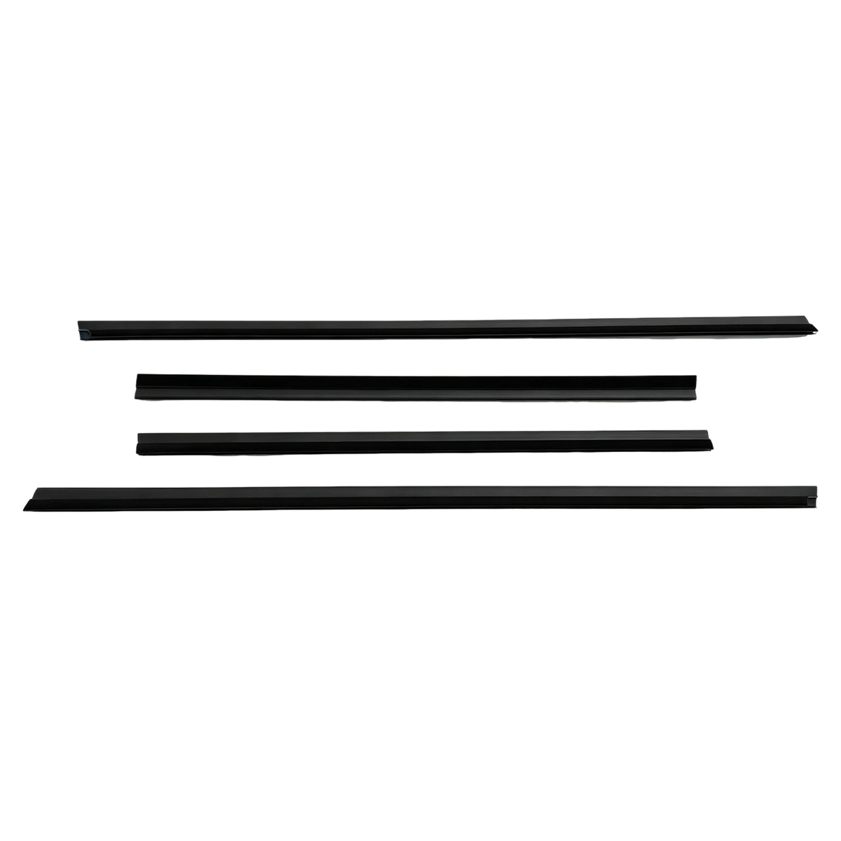 Window Belt Moulding Weatherstrip Set for Ford Ranger T6 PX 2011-2021 Double Cab