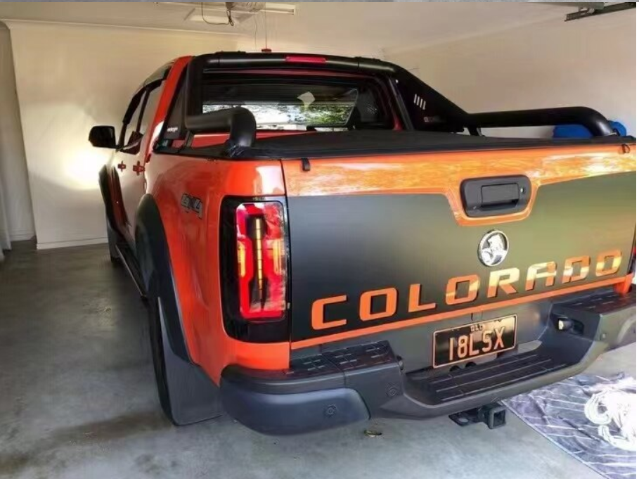 Smoked LED Tail Light Pair for Holden Colorado 2012–2024 - Partzo