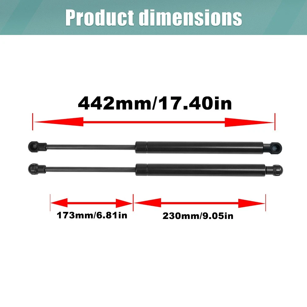 Rear Tailgate Gas Struts for VW Golf MK6 Hatchback 2008-2013 | 5K6827550B 5K6827550D