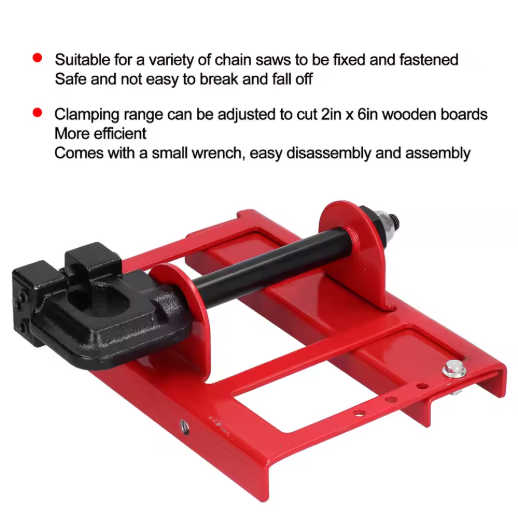 Chainsaw Mill Vertical Lumber Cutting Guide – Stainless Steel Portable Timber Cutting Attachment 3
