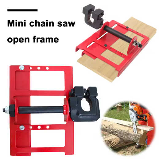Chainsaw Mill Vertical Lumber Cutting Guide – Stainless Steel Portable Timber Cutting Attachment 5
