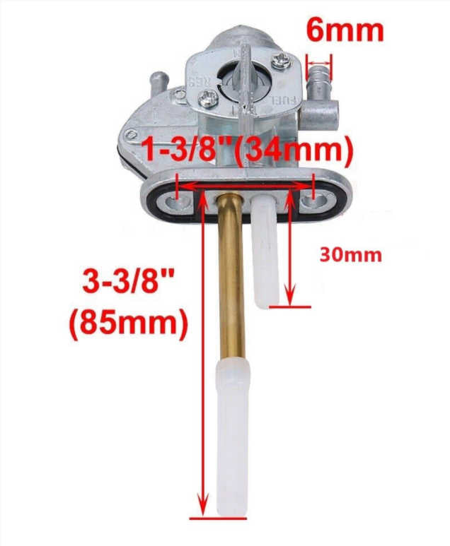 Fuel Tank Switch – To Fit Suzuki LT80, LTZ400, LTZ250, LTF300, GSF600, GSF1200, GT380, GT550, GT750 and More 1