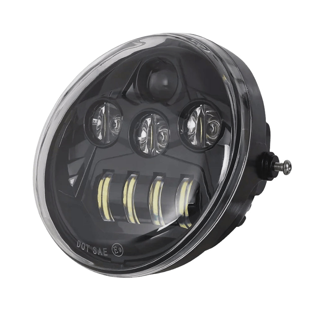 LED Headlight for Harley V-Rod Muscle Night Rod Special VRSCDX VRSC | Black