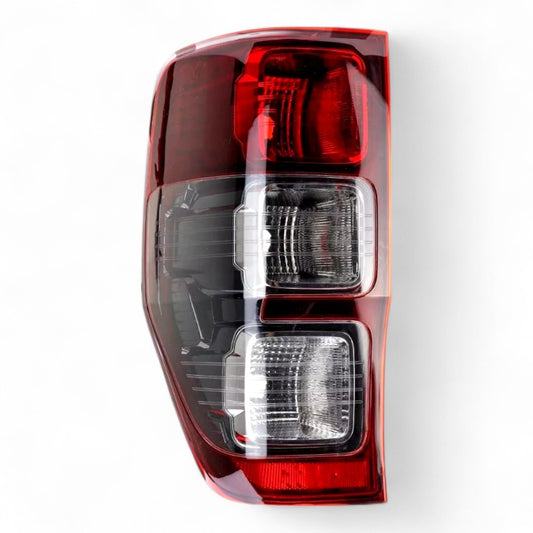 LH tail light for Ford Ranger 2012–2022, dark red lens with black inner