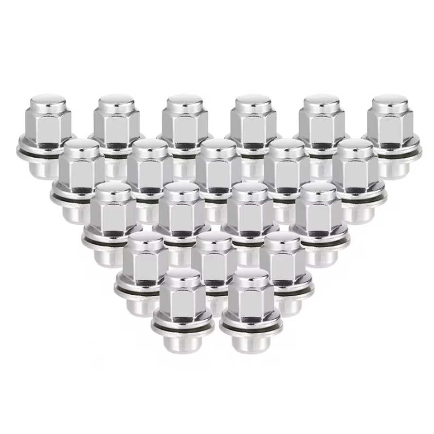 M12 x 1.5 Chrome Wheel Nuts To Fit Toyota, Lexus, Mitsubishi