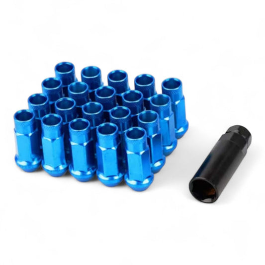 M12x1.25 Blue Wheel Nuts To Fit Nissan / Subaru / Suzuki
