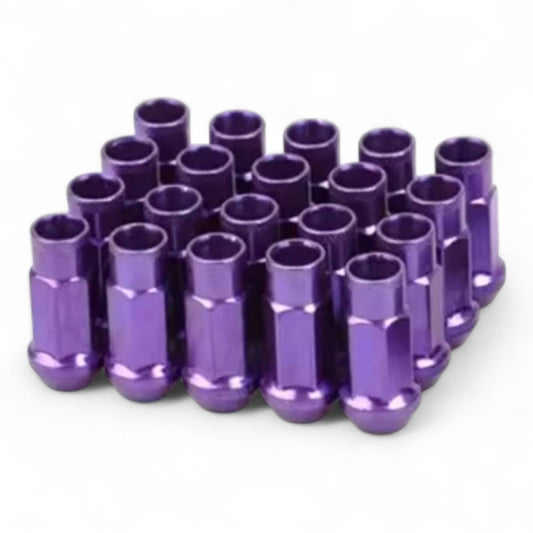 M12x1.25 Purple Wheel Nuts To Fit Nissan / Subaru / Suzuki
